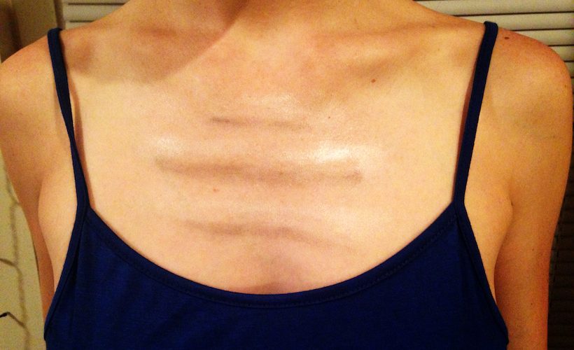 Reductress » Get the Look! Makeup Techniques to Fake Visible Upper-Rib Cage
