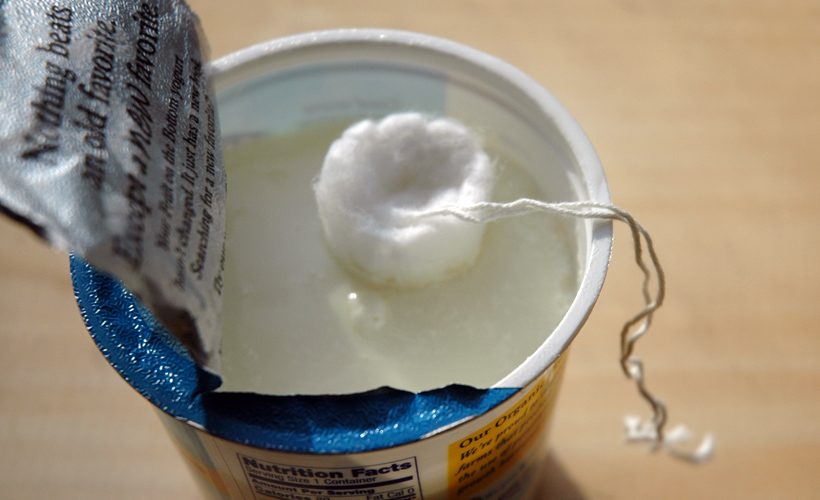 vaginal yeast yogurt
