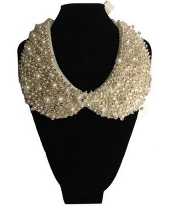 Champagne Collar Necklace