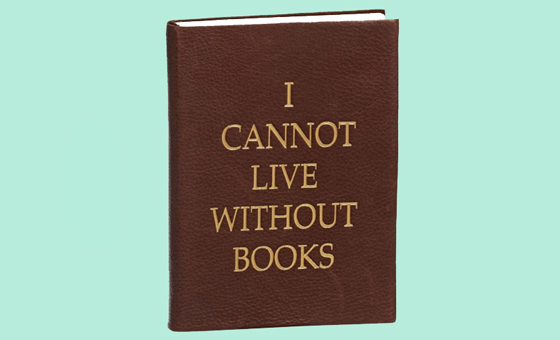 3 cannot live without books