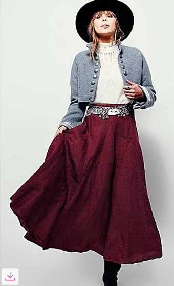 Latter to Love Skirt (Free People)