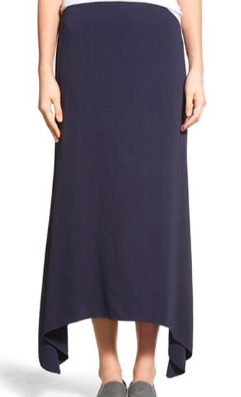 Stretch Crepe Maxi Skirt (James Perse)