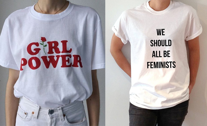 f for feminist t shirt