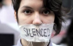 silenced woman