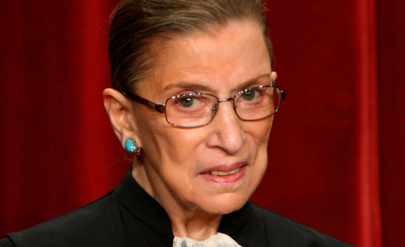 Reductress » Ruth Bader Ginsburg Tired of Writing Scathing Dissents