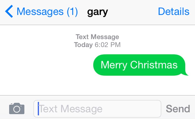 Reductress » Practical Responses To Your Ex's “Merry Christmas” Text