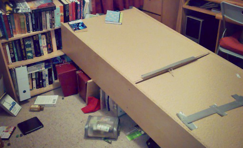 Reductress » Sweet Ways to Let Him Know You’re Crushed Under a Bookcase