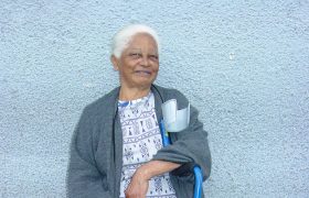 old woman lady smile elderly grandma happy