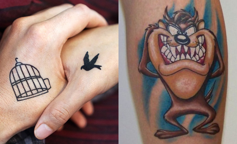 Tasmanian Devil Looney Tunes Tattoo by eddiekes  Tattoogridnet