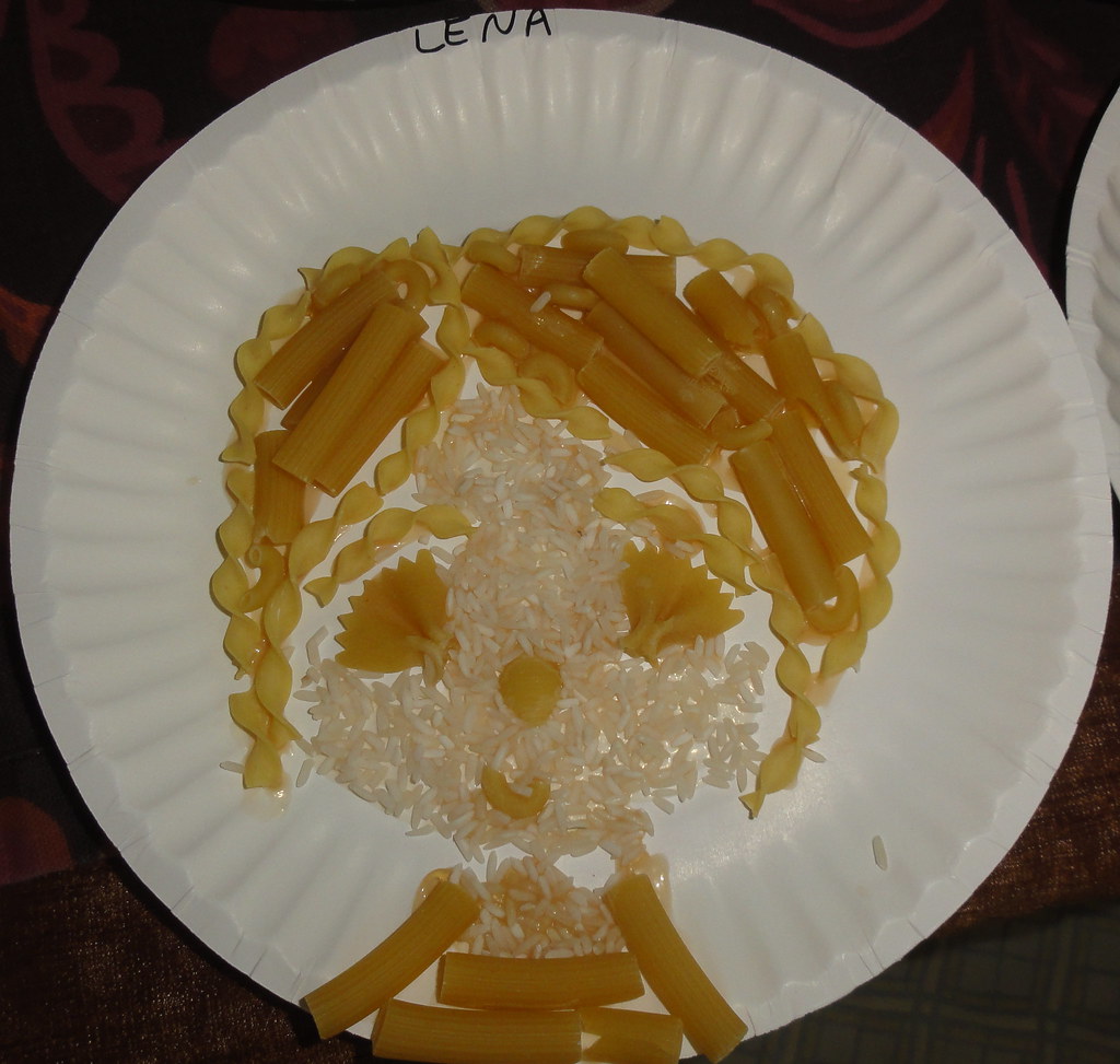 macaroni art for adults