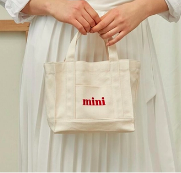 mini canvas bag